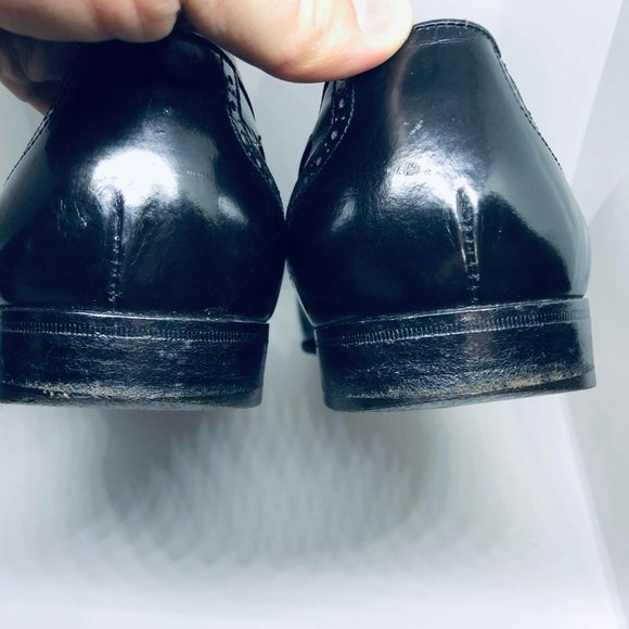 Salvatore Ferragamo Black Slip On Loafers